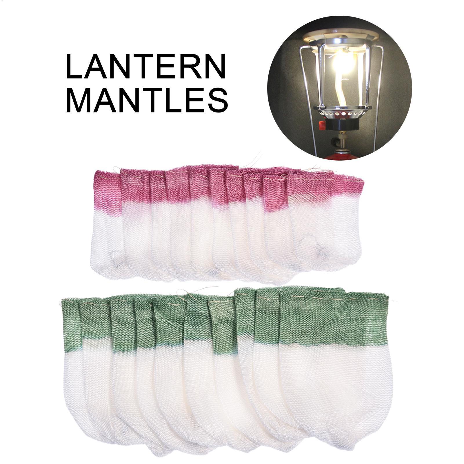 Commercial Kitchen Burner - ฝาครอบไส้ตะเกียงแก๊สแบบเดี่ยว 10 ชิ้น เพิ่มความสว่างสำหรับห้องรับประทานอาหาร ห้องนั่งเล่น ห้องครัวกลางแจ้ง